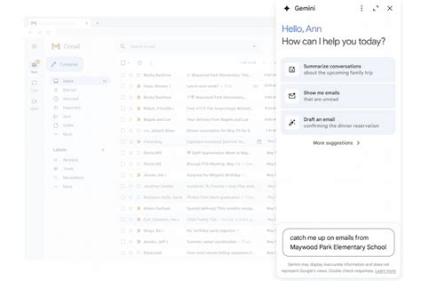 sssbacolodeast@gmail.com|Gemini in the side panel of Gmail is rolling out now.